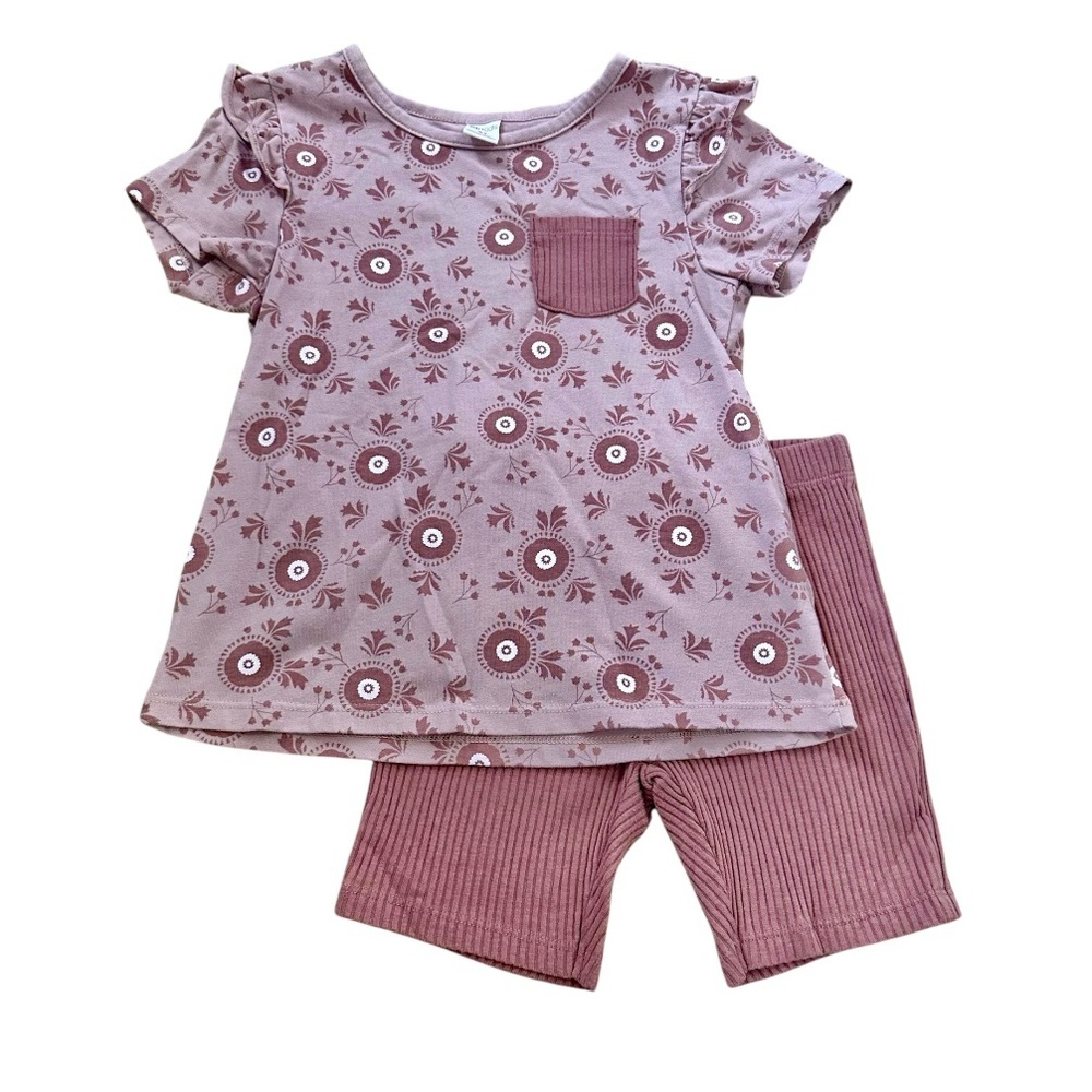 3/$25 PL Kids Floral Outfit Set